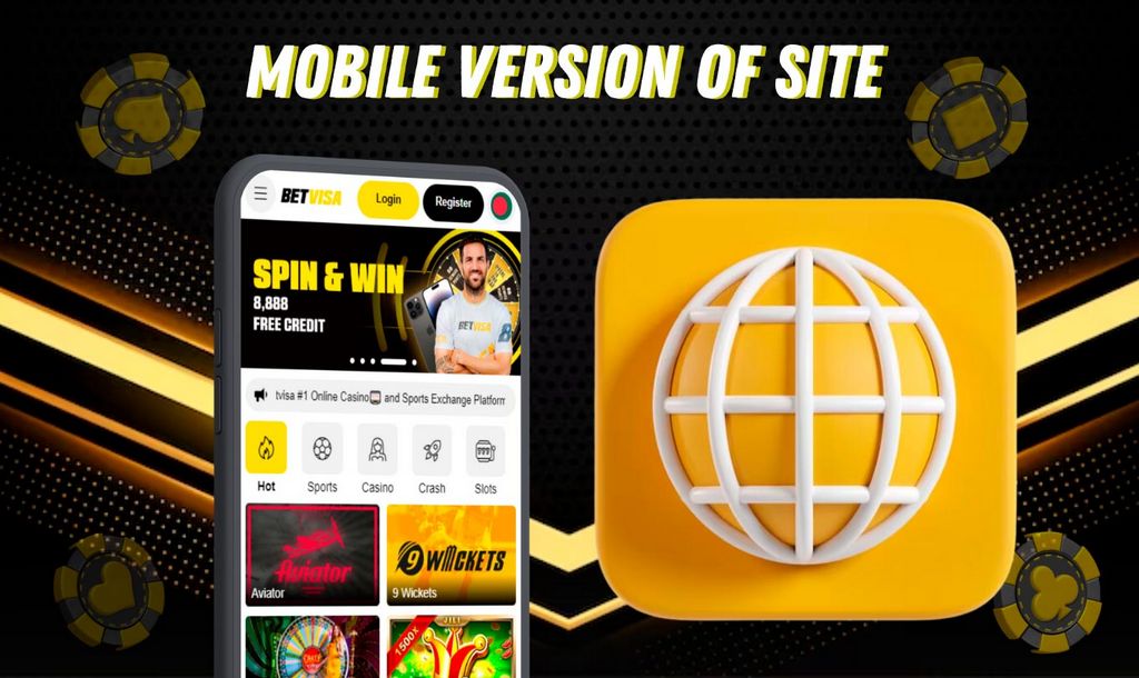BetVisa Online Casino Application