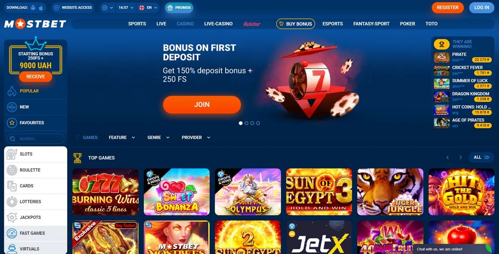 Mostbet Gambling Enterprise: Register and Get a Bonus as much as 25,000 BDT